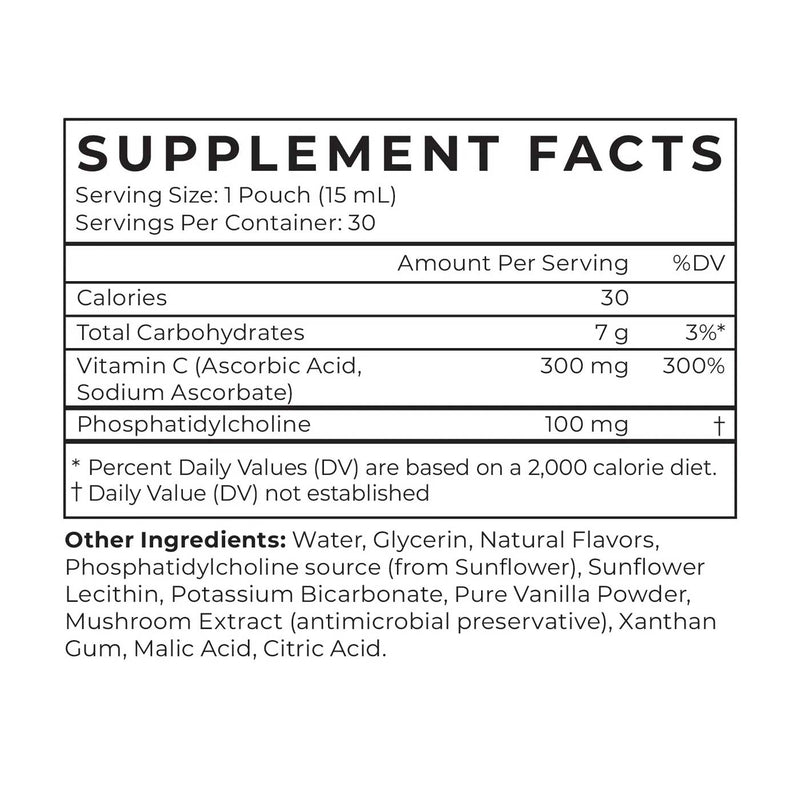 Revival Nutrition Revival Sprouts - Vitamin C Supplement Facts