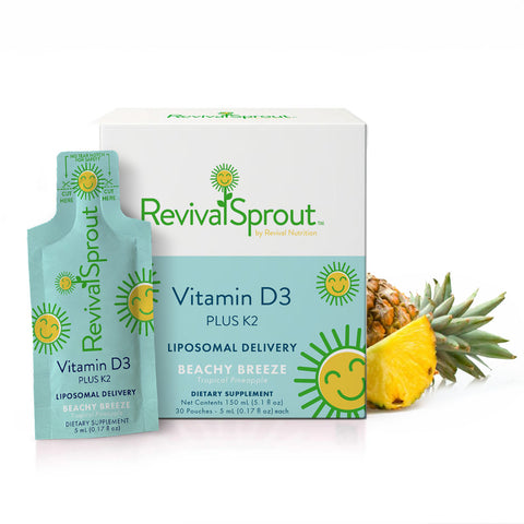 Kids Liposomal Vitamin D3 + K2